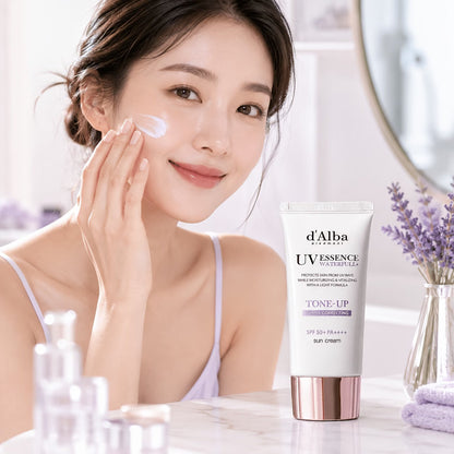 D’Alba Purple Tone-Up Sun Cream SPF50+ PA++++