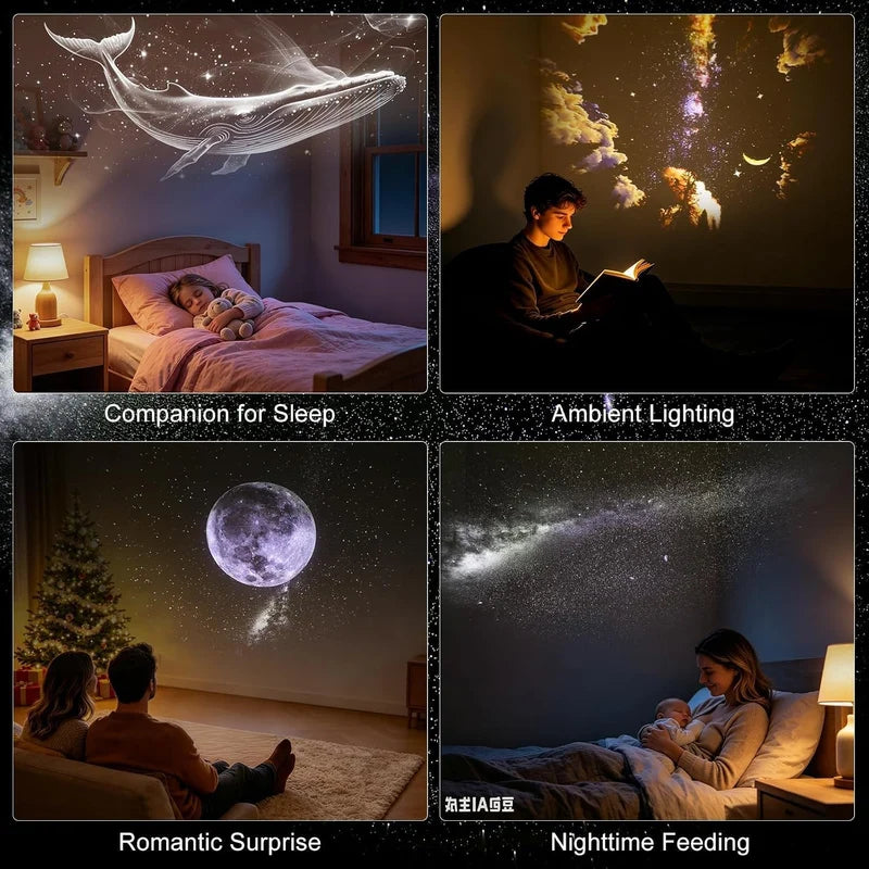 Galaxy Star Projector | USB Night Light