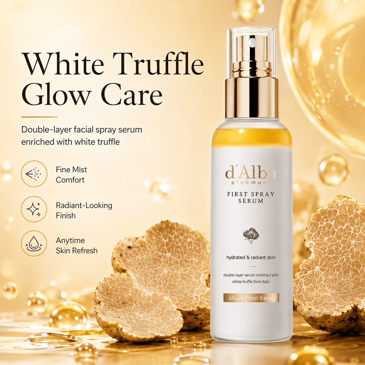 D’Alba White Truffle First Spray Serum 100ml